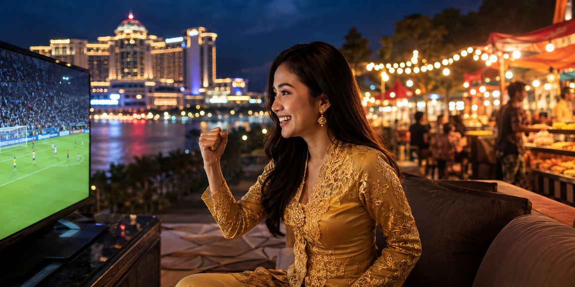 Hiburan kasino dalam talian di Genting Highlands dengan pakaian tradisional kebaya