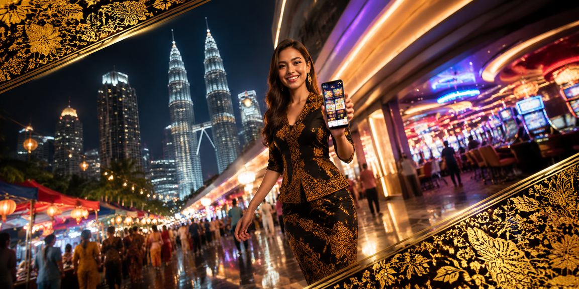 Aplikasi slot dalam talian mantap88 dengan tema batik Kuala Lumpur
