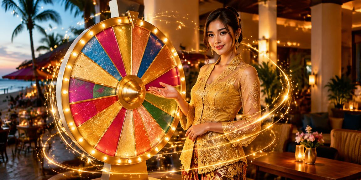 Cabutan berhadiah dan promosi lucky draw dengan pakaian kebaya Malaysia mantap88